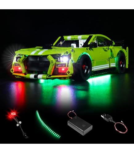 Amazon.co.jp: レゴ 42138 Technic Ford Mustang Shelby gt500モデル用